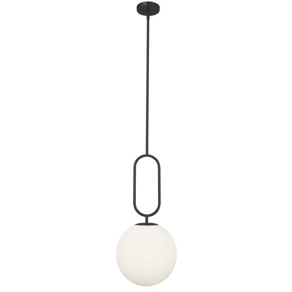 Mercer41 Oswell 1 Light Single Drop Pendant Pendant Wayfair